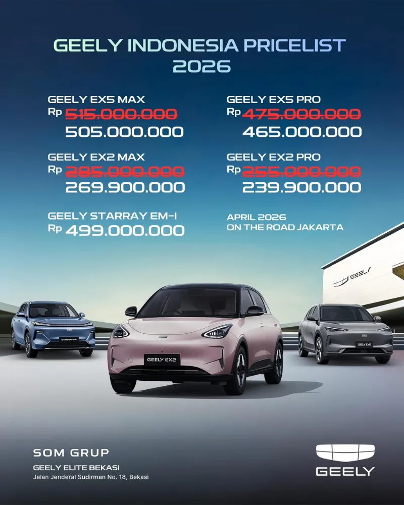 Tim sales Geely Bekasi melayani pelanggan